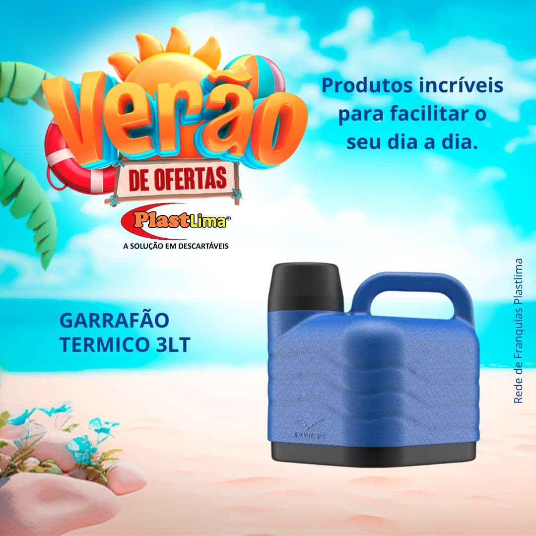 Promoção de produtos descartáveis Plastlima